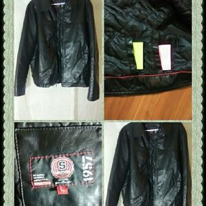 Sporter Leather Jacket. Size L